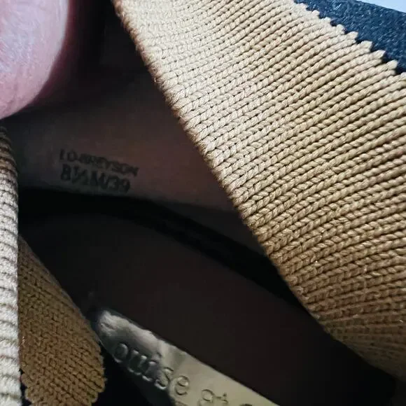 Louise Et Cie Breyson Leopard Print Ankle Pull On Sneaker Size 8.5 - Picture 6 of 8